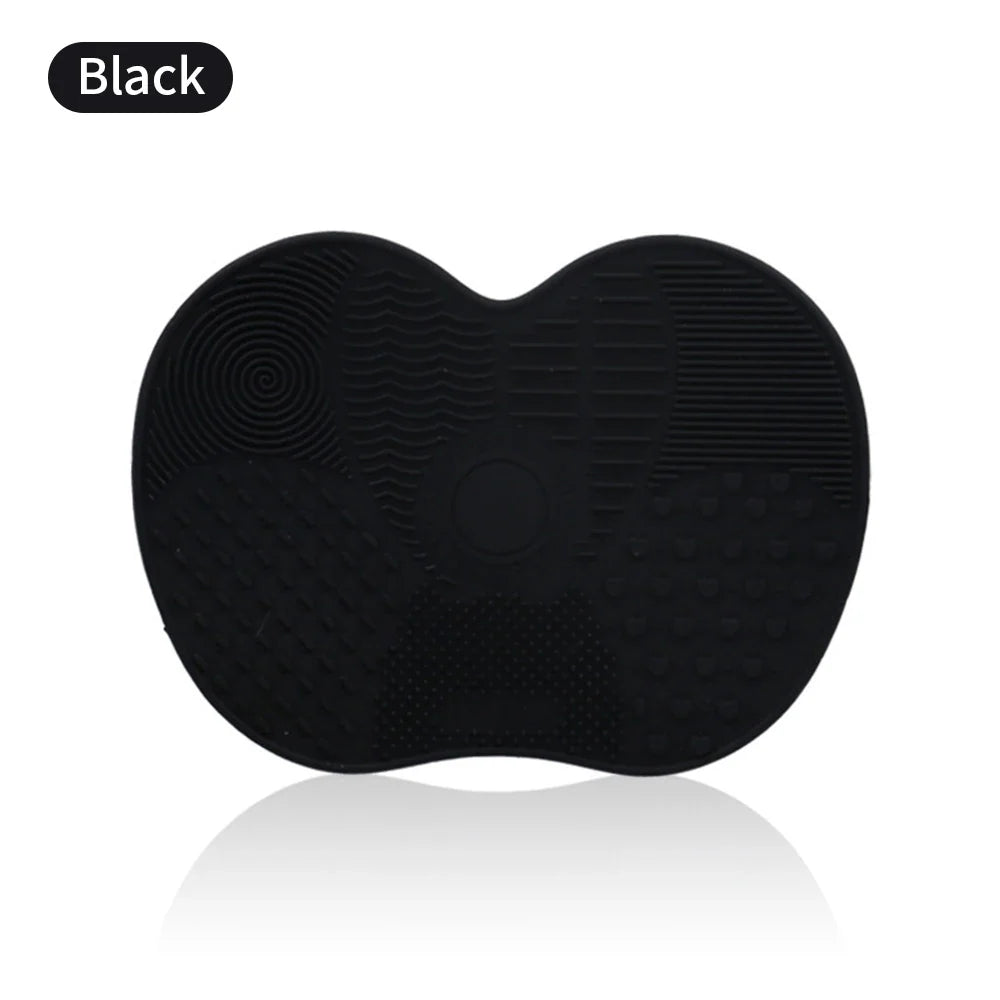 Silicone Makeup Brush Cleaner Mat Cosmetics Brush Cleaning Tool Mat Professional Eyeshadow Foundation Brush Cleaner Mat Makeup