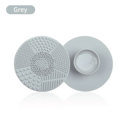 Silicone Makeup Brush Cleaner Mat Cosmetics Brush Cleaning Tool Mat Professional Eyeshadow Foundation Brush Cleaner Mat Makeup